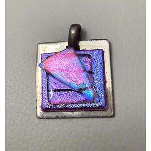 🆕LISTING🆕 A Glass Act Setting on Sterling Silver Pendant